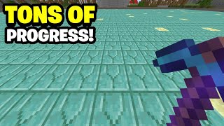 Grinding To Get More Progress On Minecraft Prison!