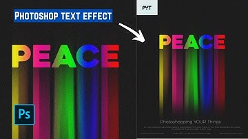 Quick Photoshop Tutorial: Long Gradient Shadow Text Effect