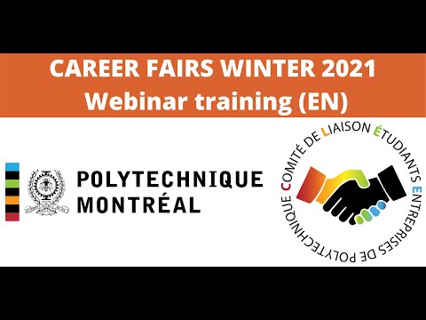 Training Webinar - Polytechnique Montreal Winter Careers Fairs EN