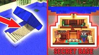 Noob found SECRET UNDERWATER BASE in Minecraft