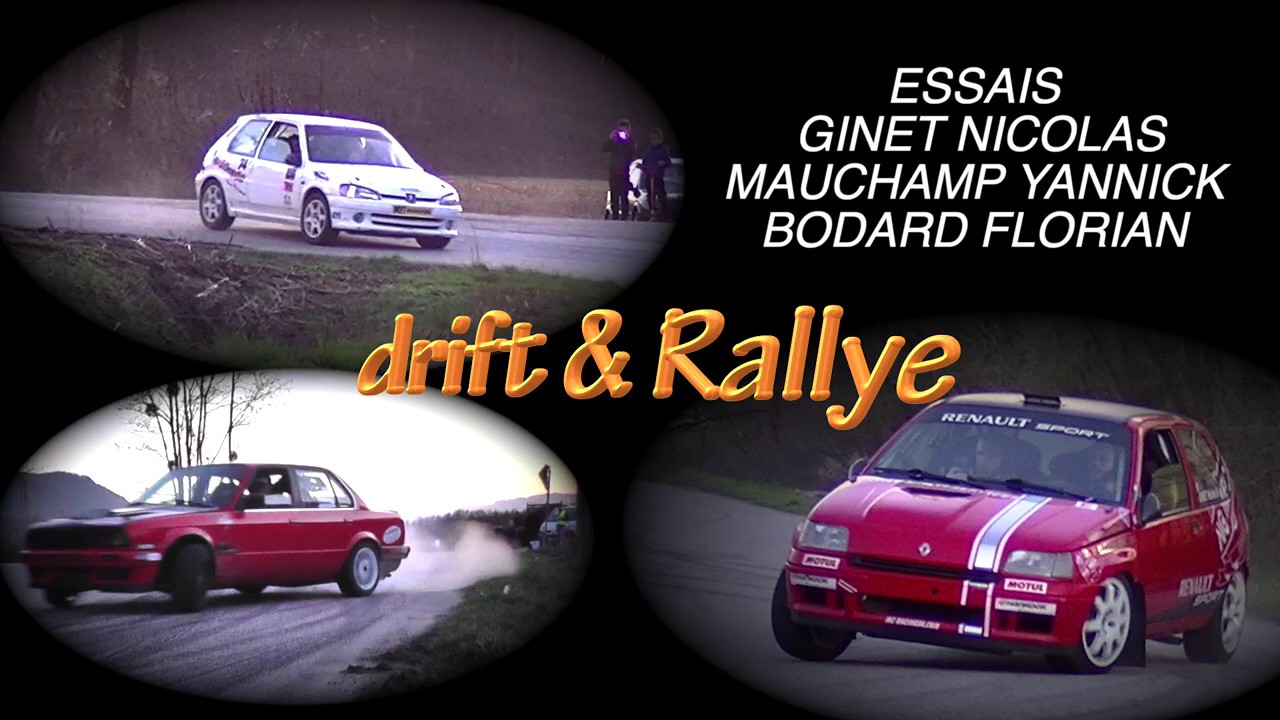 test drift & rallye mars 2020