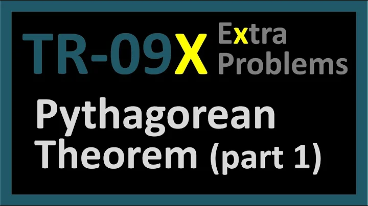 TR-09X: The Pythagorean Theorem (Trigonometry series by Dennis F. Davis)