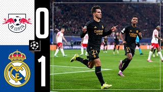 Rb Leipzig 0-1 Real Madrid | Highlights | Champions League