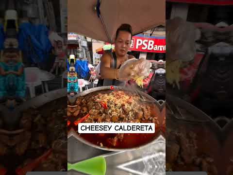 CRIS ANGEL'S SPICY BEEF CALDERETA QUIAPO STREET FOOD  #shorts #erhictv