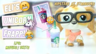 LPS: Elis Unicorn Frappuccino - Hipsters at Starbucks (Funny Skit) @LPSsplashTV