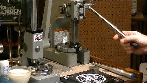 Arbor Press Ram Head for coin ring making - Newly Designed Version