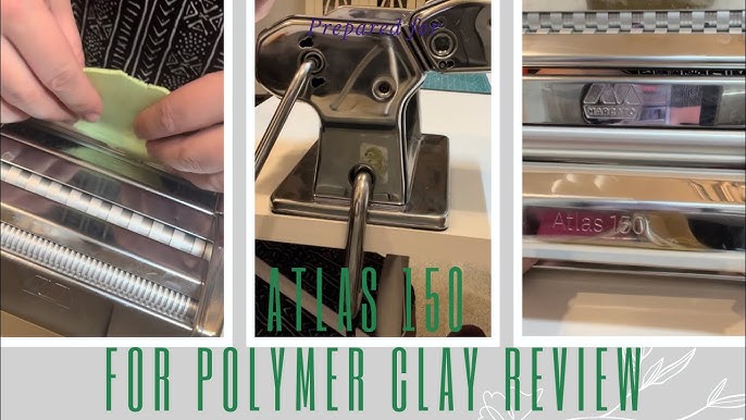 Atlas Pasta Machines for Polymer Clay - A Review - The Blue Bottle
