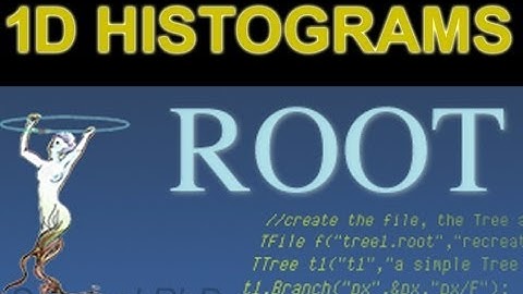 ROOT Statistics Package Tutorial Part 1 of 5