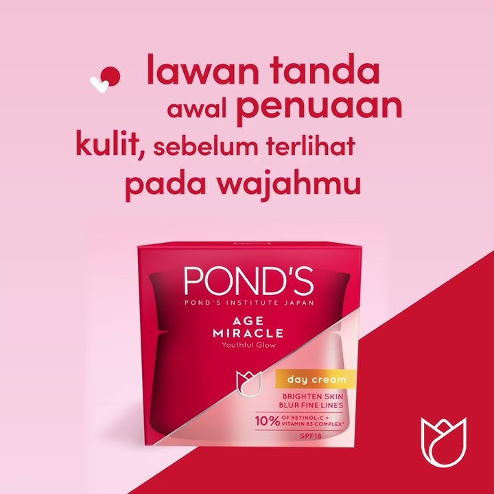 POND'S AGE MIRACLE DAY CREAM PELEMBAB WAJAH 50G Video