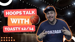 College Basketball Predictions Wednesday 12/14 | Hoops Talk With Toasty | The Sauce Network