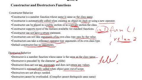 C++ for C programmers (Chapter 3 Unit 3)
