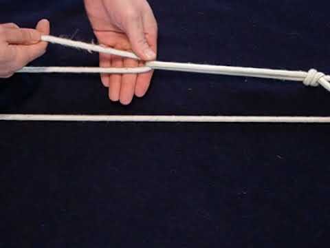 Quick-release tension knot 
