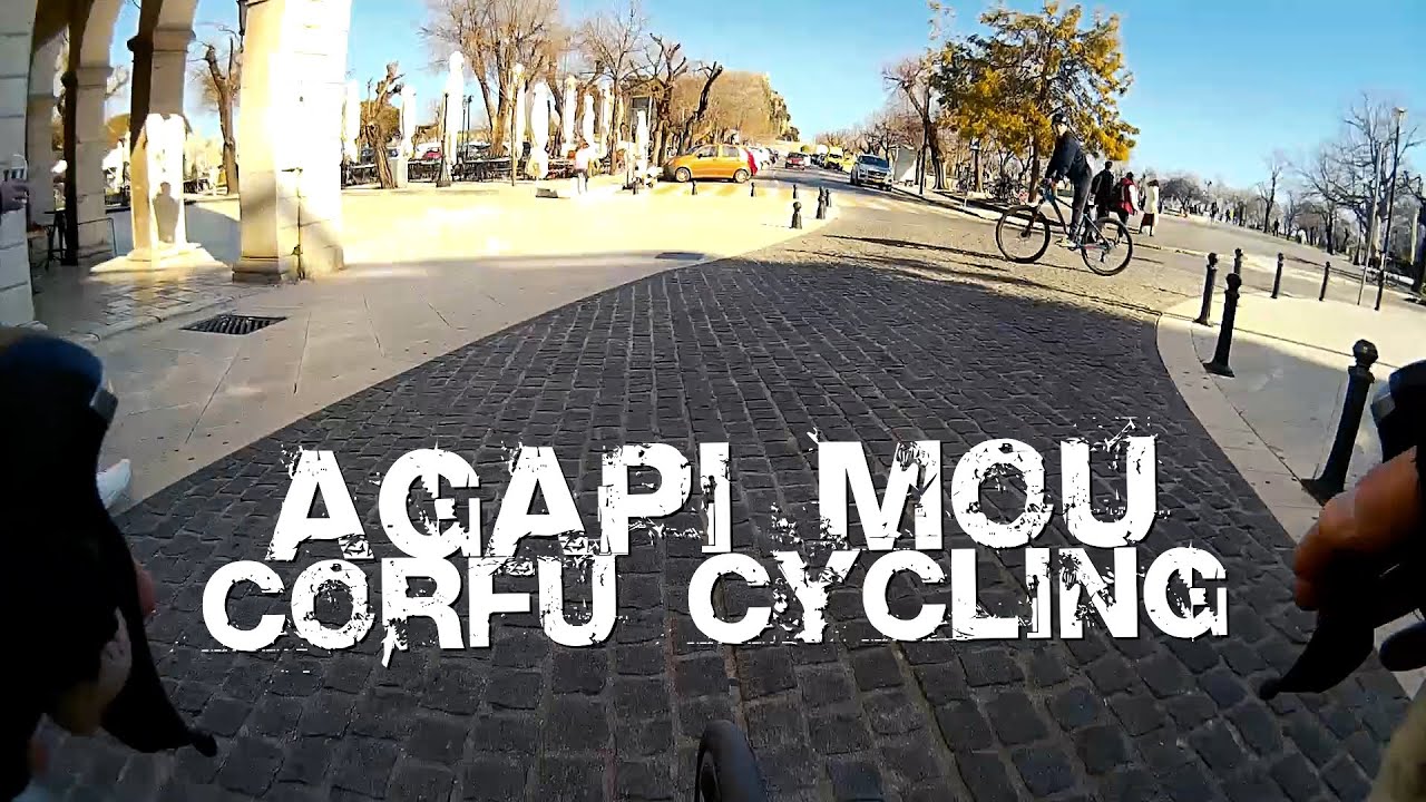 Corfu Lockdown Cycling (Music: Agapi mou - from London to Corfu by Facio)