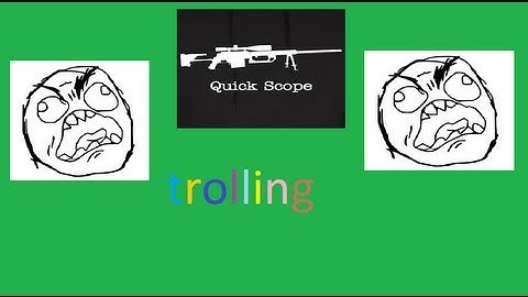 Call of duty black ops 2 quickscope trolling