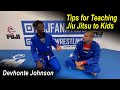 Tips for Teaching Jiu Jitsu to Kids - Devhonte Johnson