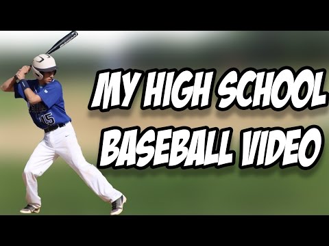 GiraffeNeckMarc High School Baseball Highlights - RECRUITING TAPE REACTION