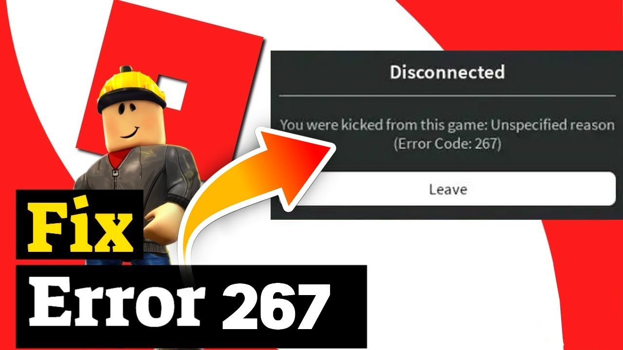 Roblox error 267