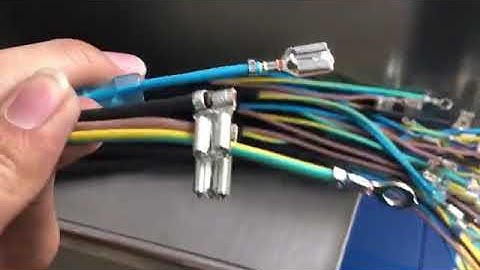 Multi-core Cable Stripping and Different Terminals Crimping Machine