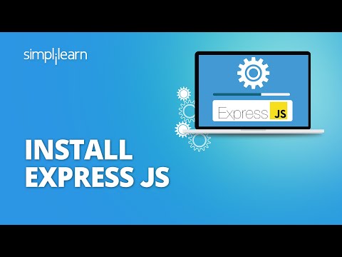 How To Install Express Js Using Npm (Step-By-Step) | Simplilearn