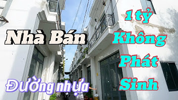 ✅ Nhà ngộp bán gấp , đúng 1 tỷ , kdc đông đúc , đường nhựa #batdongsan #nhadatgiare  #nhadepgiare