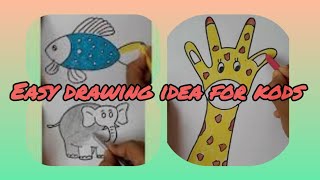 Easy drawing idea for kids