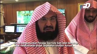 Jemaah Haji Malaysia Terbaik - Imam Besar Mekah