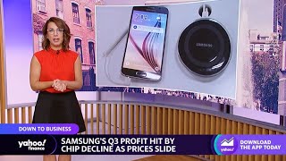 Samsung profit hit by chip decline, Shell to buy back shares, Unilever raises sales forecast