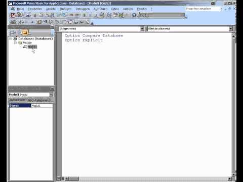 PRG02UE02 Programmierung (Übung) Erste Schritte in VBA: Hallo Welt