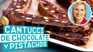 Cómo Hacer Cantucci de Chocolate y Pistachos - La Repostería de Anna Olson