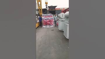 Arrange the dry transformer loading#drytypetransformer #powersupply #factory #yubian #ybelectrician