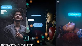 I Miss You Photo Editing PicsArt | Instagram Trending Photo Editing Tutorial screenshot 5