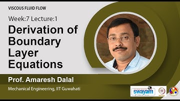 Lec 25: Derivation of Boundary Layer Equations