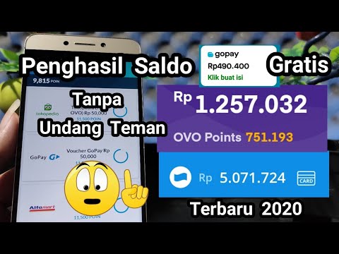 aplikasi penghasil saldo dana gratis, ovo, gopay gratis