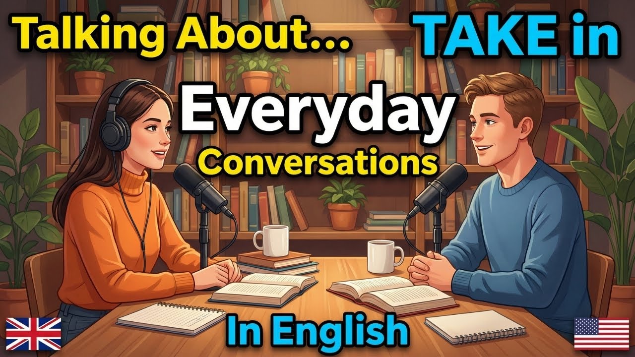 How to Use TAKE in Everyday Conversations in English | English Conversation Practice