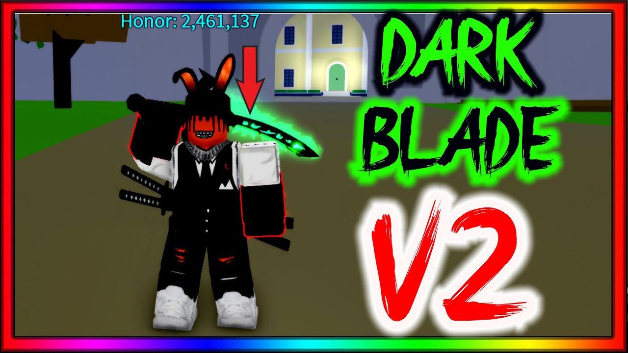 HOW TO GET DARK BLADE FOR FREE IN BLOX FRUITS! (2023) 