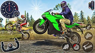 Ultimate Motorcycle Simulator - City Bike Rider Driving Game 3D | Android Gameplay | Part 2 screenshot 5