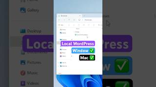 Install WordPress On localhost Windows and mac #wordpresslocalhost