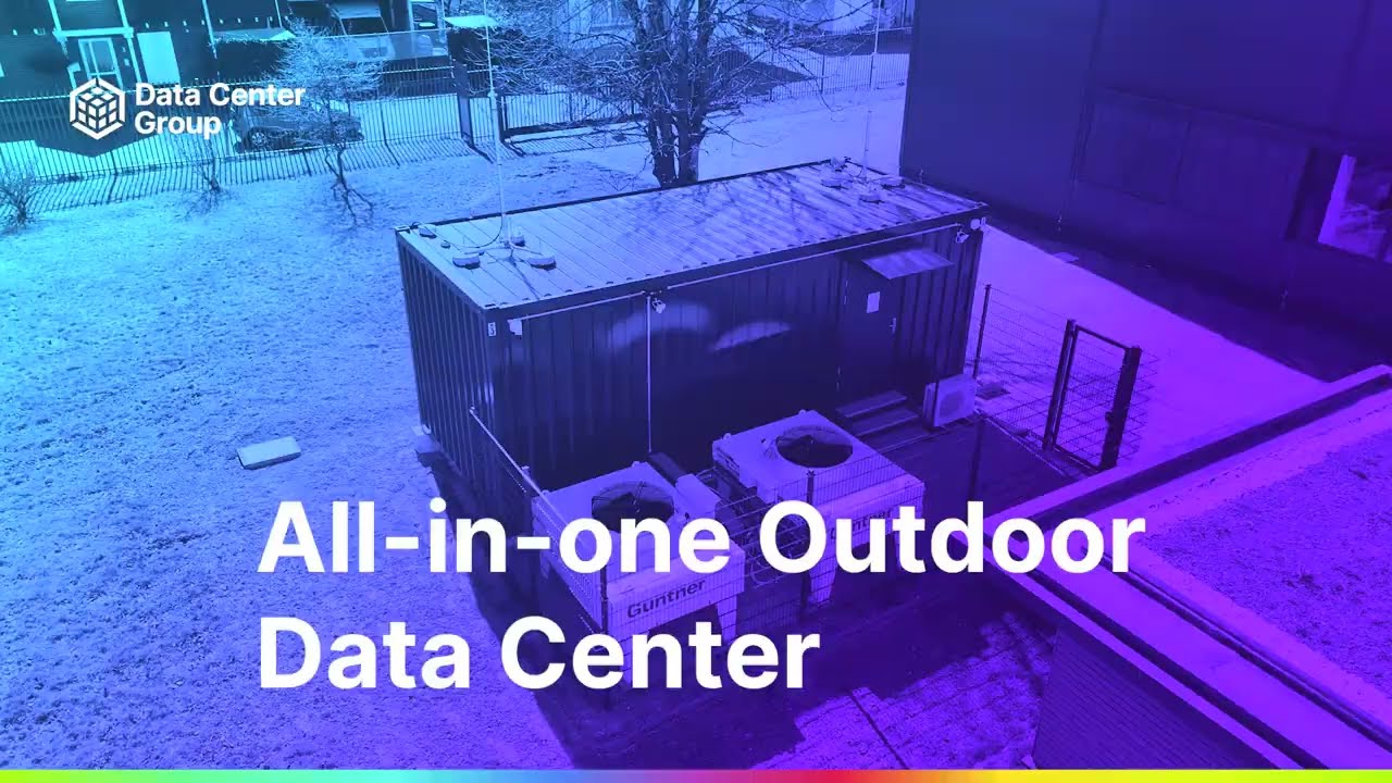 Data Center Group | All-in-one Outdoor Data Center (DE)