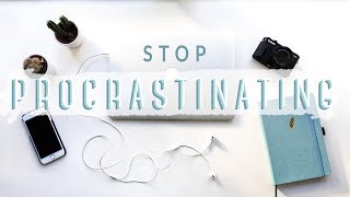 6 ways to be more productive // how to stop procrastinating