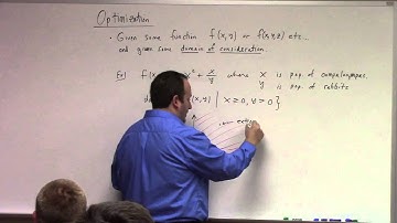 Multivariate Calculus: Lecture 30: Lagrange Multiplier Technique