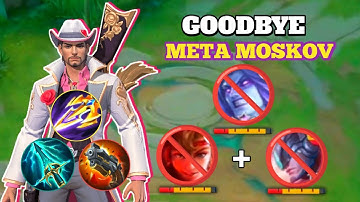 GOODBYE META MOSKOV + DUO FIGHTER!! CLINT NEW META DESTROYER BEST BUILD & EMBLEM - Mobile Legends