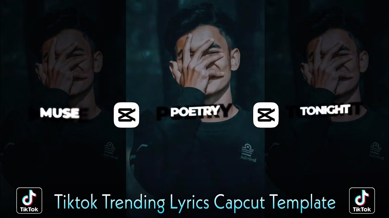 Tiktok trending lyrics video editing in capcut Capcut lyrics
