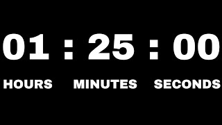 1 Hour and 25 Minute Timer | 85 Minute Timer | (HD) | @TIMER FOR SUCCESS | @ExactTimer