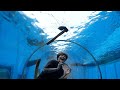 水族館に斧が刺さってヒビ割れるドッキリwwwwww