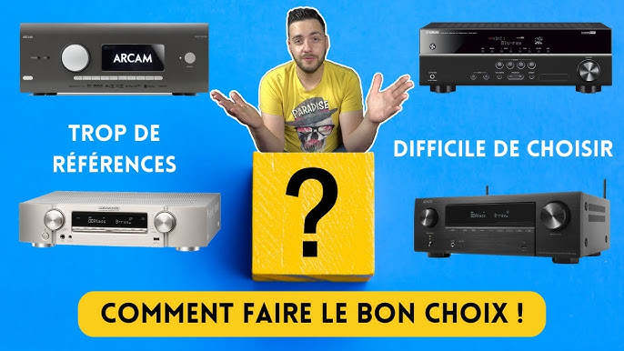 Meilleurs Amplificateurs Audio Vidéo Cinéma Maison : nos Conseils – Fillion  Électronique