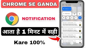 Chrome me faltu message kaise band kare | How To Off Chrome Browser Useless Notification