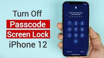 How to Disable Screen-lock / Passcode on iPhone 12 Pro