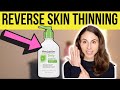 HOW TO REVERSE SKIN THINNING 🤔 Dermatologist @DrDrayzday