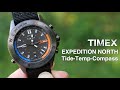 コンパス・温度計・潮の満ち引きが分かるアナログ腕時計【TIMEX EXPEDITION NORTH Tide-Temp-Compass】