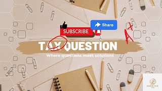 VAT question | Taxation 2, 3| Accounting/ CA questions #educational #onlinelearning #tutorial
